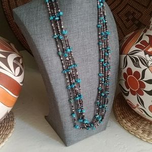 Vintage Native American Santo Domingo Necklace